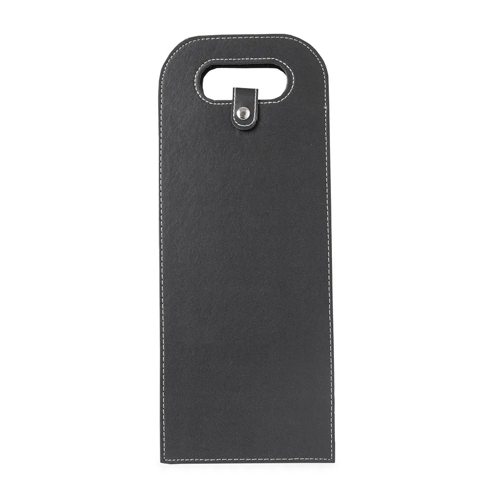 Porta-Vinho Duplo Couro Sintético