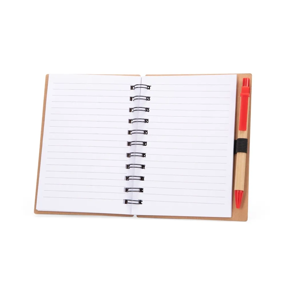 Caderno Ecológico com Caneta