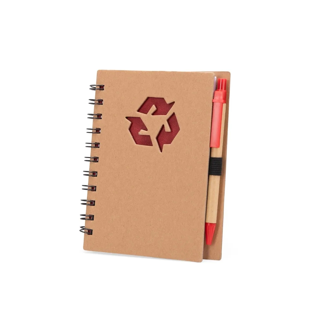 Caderno Ecológico com Caneta