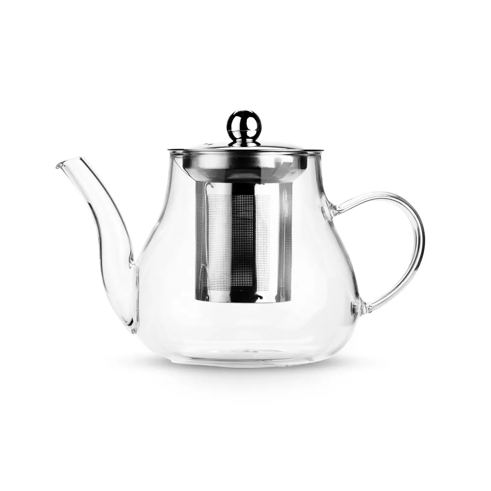 Chaleira Vidro Borossilicato 600ml