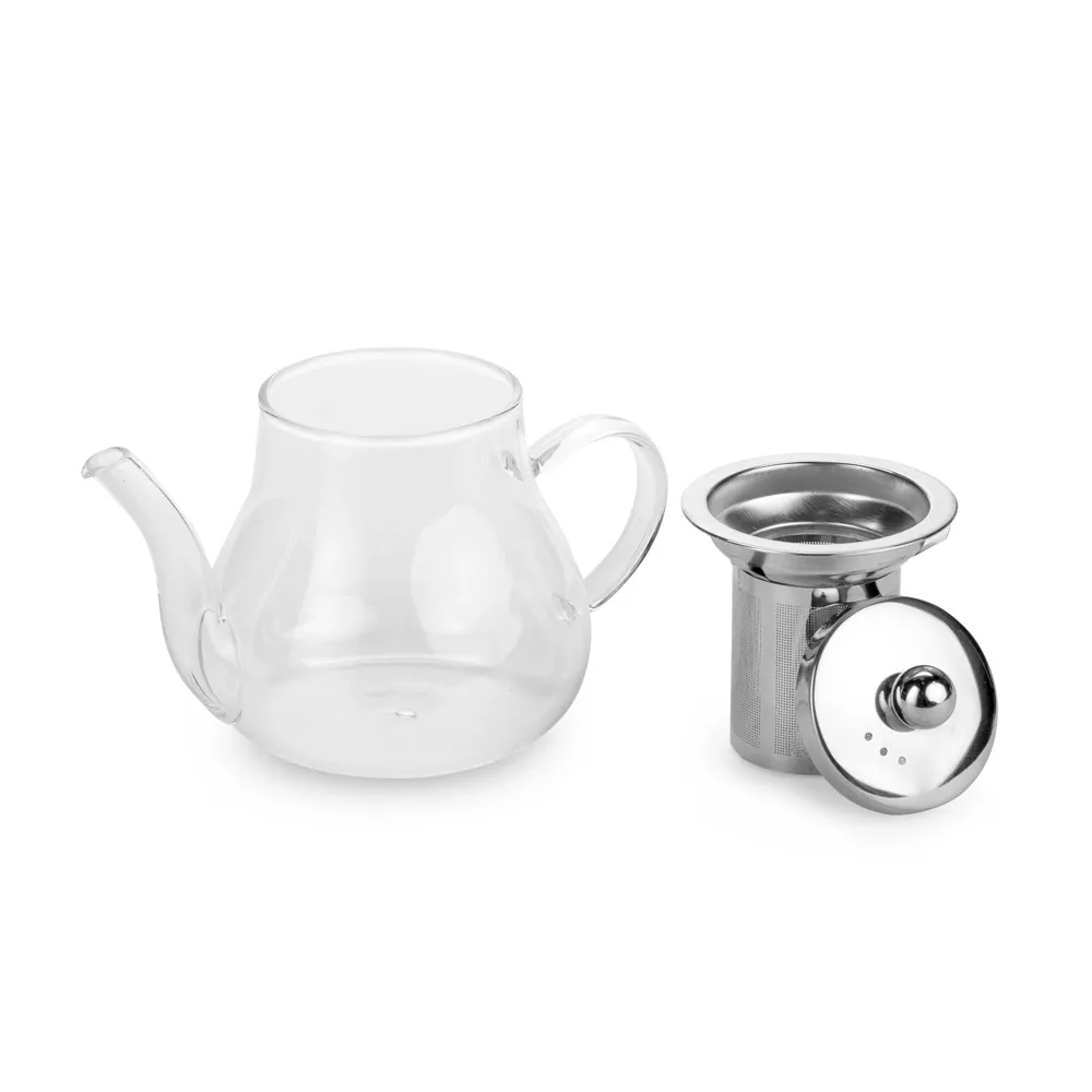 Chaleira Vidro Borossilicato 600ml