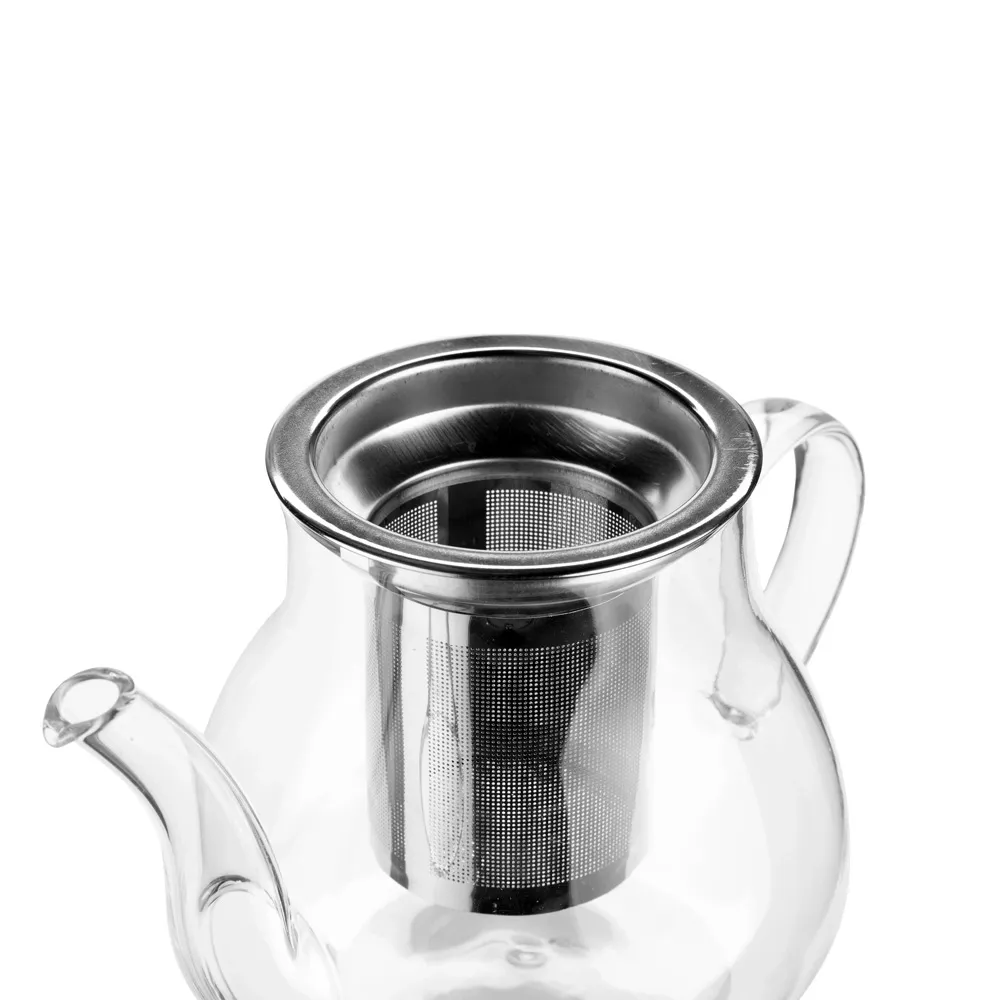 Chaleira Vidro Borossilicato 600ml