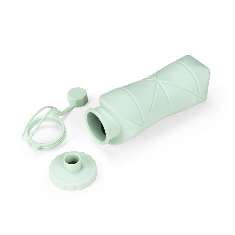 Garrafa Dobrável Silicone 600ml
