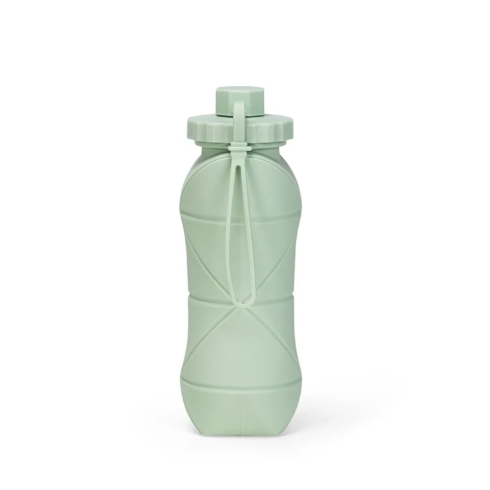 Garrafa Dobrável Silicone 600ml