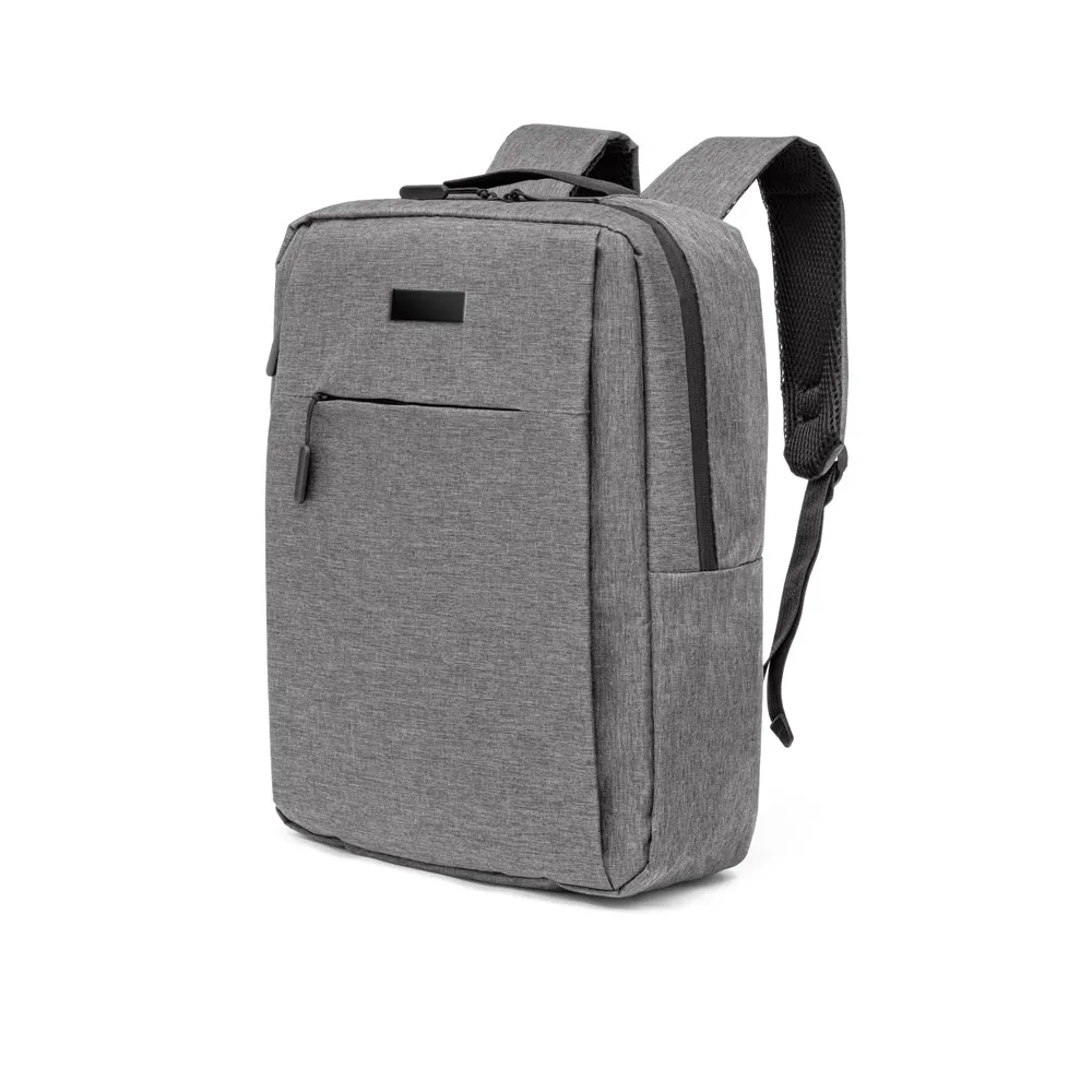 BORACAY. Mochila para notebook 15 6  em 300D de alta densidade com placa para personalização 15 L