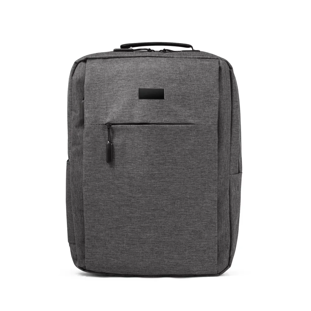 BORACAY. Mochila para notebook 15 6  em 300D de alta densidade com placa para personalização 15 L