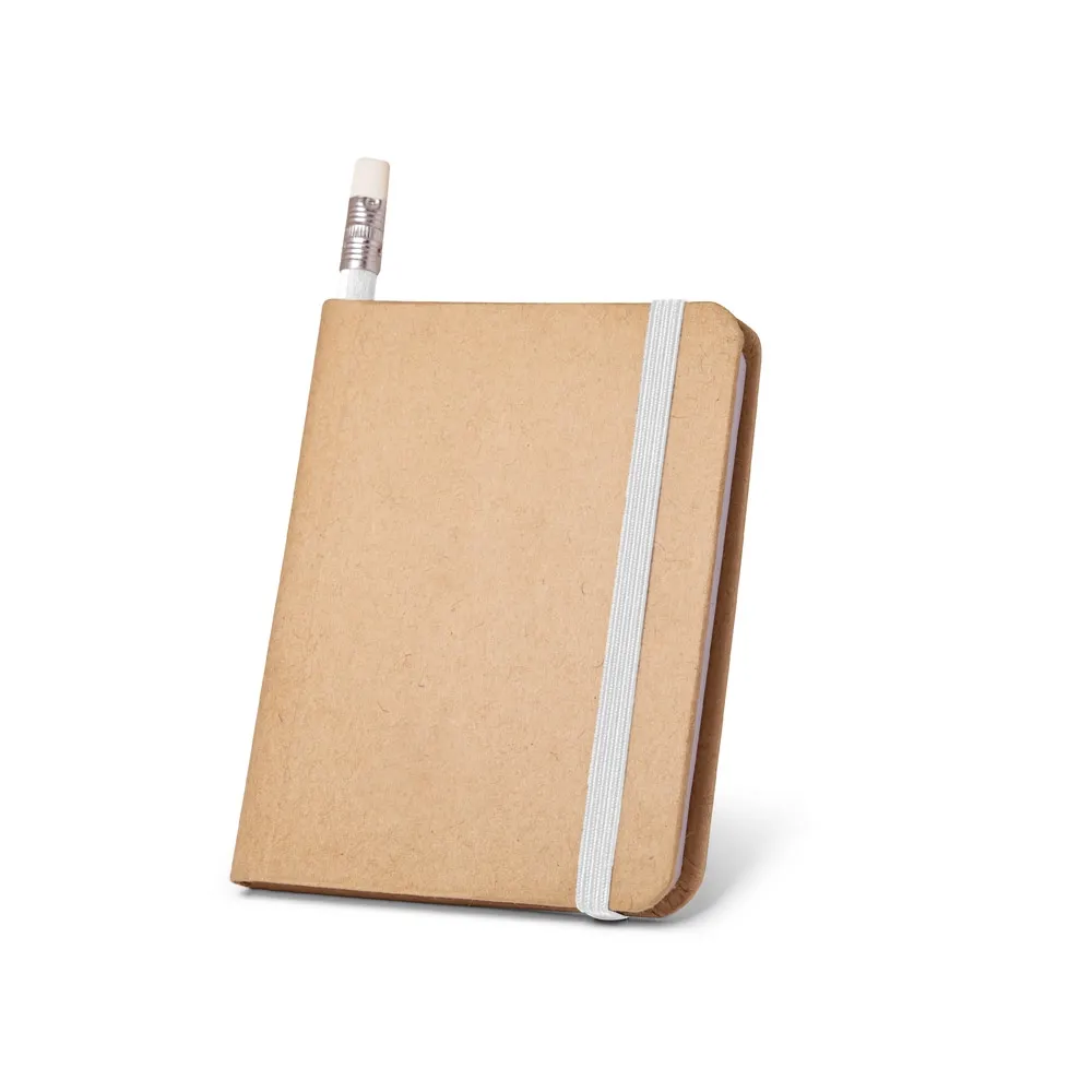 VILAÇA. Caderno A7 de capa rígida em papel com 140 páginas lisas