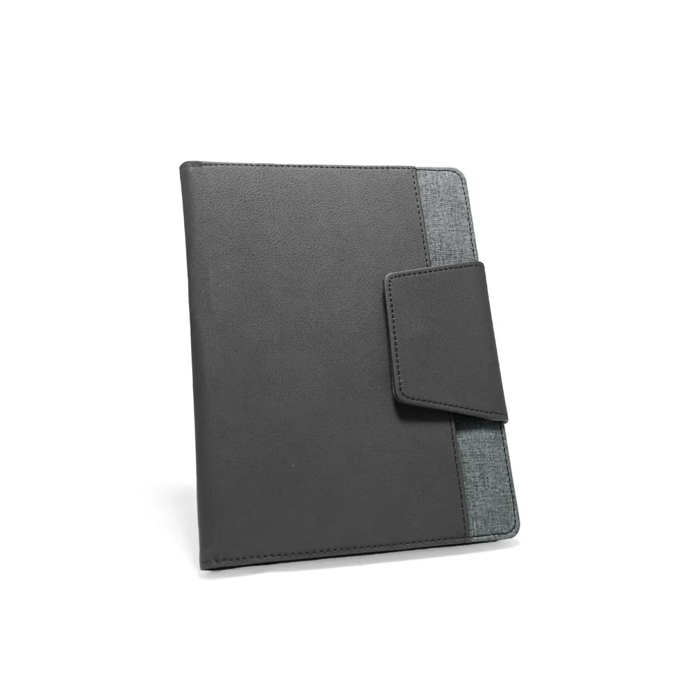 RUSSEL II. Capa A5 em C.sintético e tecido em poliéster com 160 páginas lisas