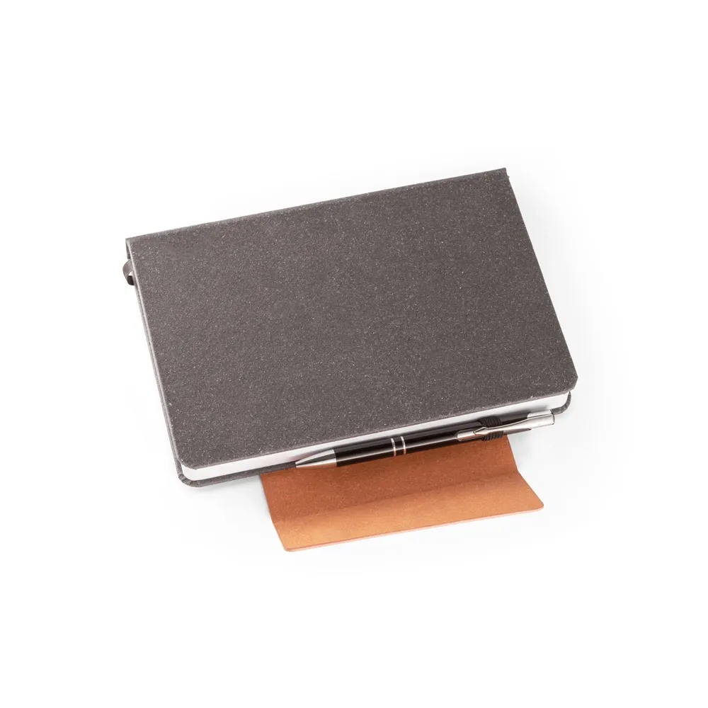 TAGORE A5. Agenda A5 em pele (58% reciclada)