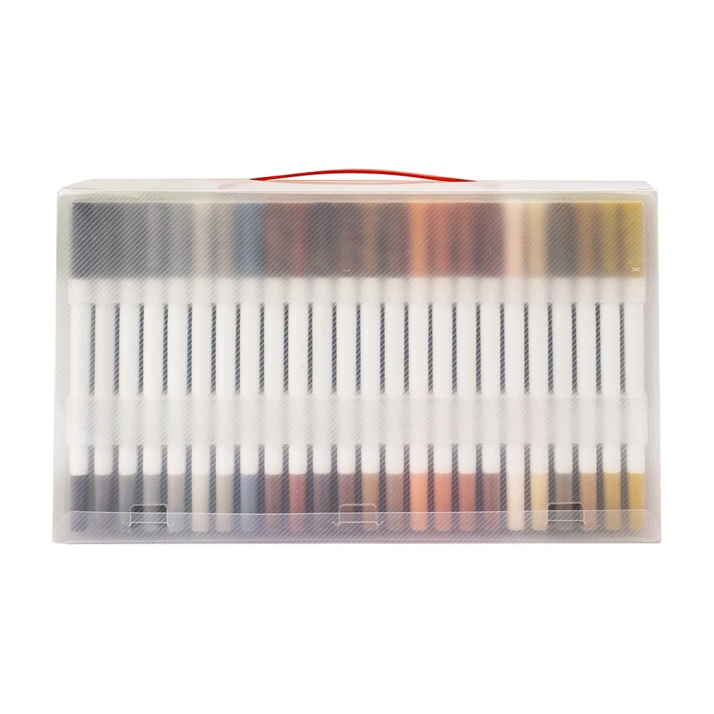 Kit Canetinhas Ponta Dupla Com 120 Cores