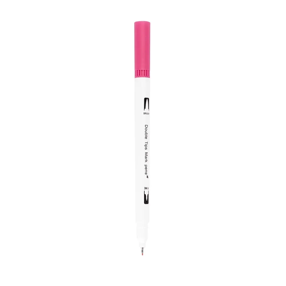 Kit Canetinhas Ponta Dupla Com 120 Cores