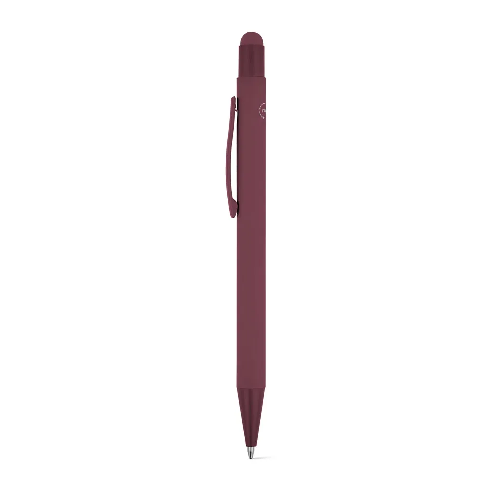 CLINT MATE. Caneta esferográfica com um design moderno em alumínio 100% reciclado, com acabamento mate