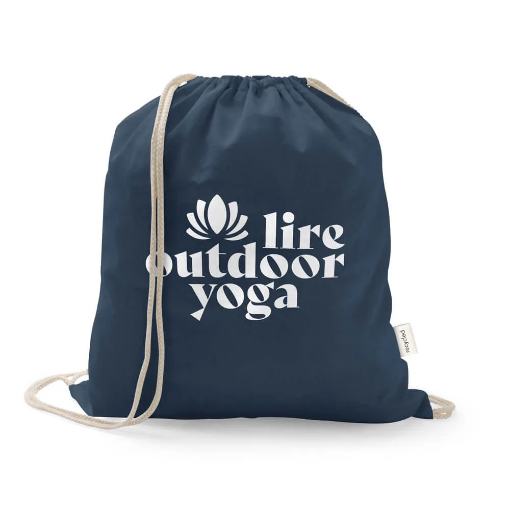 Sacochila Ecológica Colorida Personalizada 37 x 41 cm