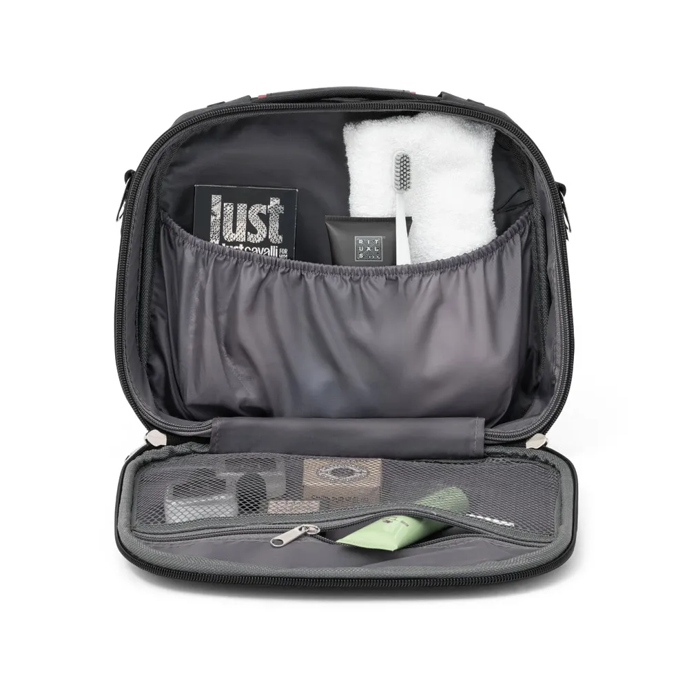 KATHRINE. Mala de cosméticos em 600D e EVA com fecho duplo