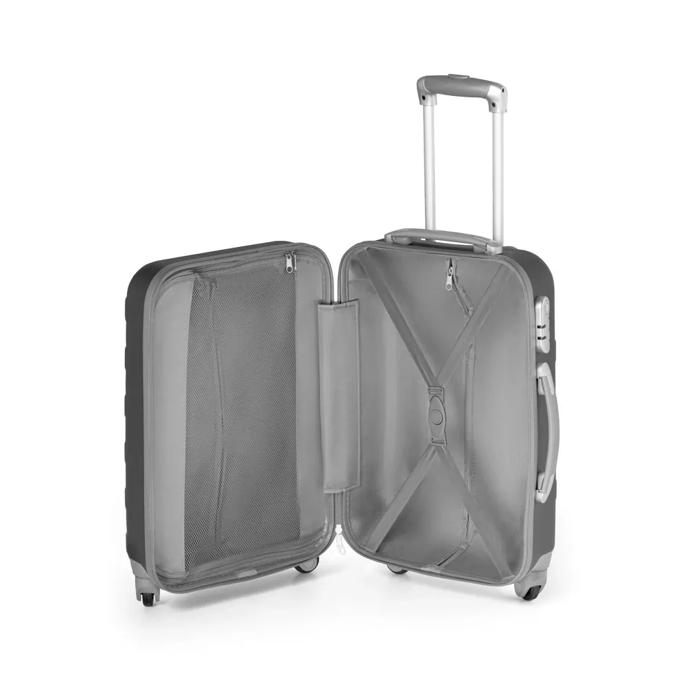 PHUKET. Mala de viagem executivo em ABS com interior forrado 36 L