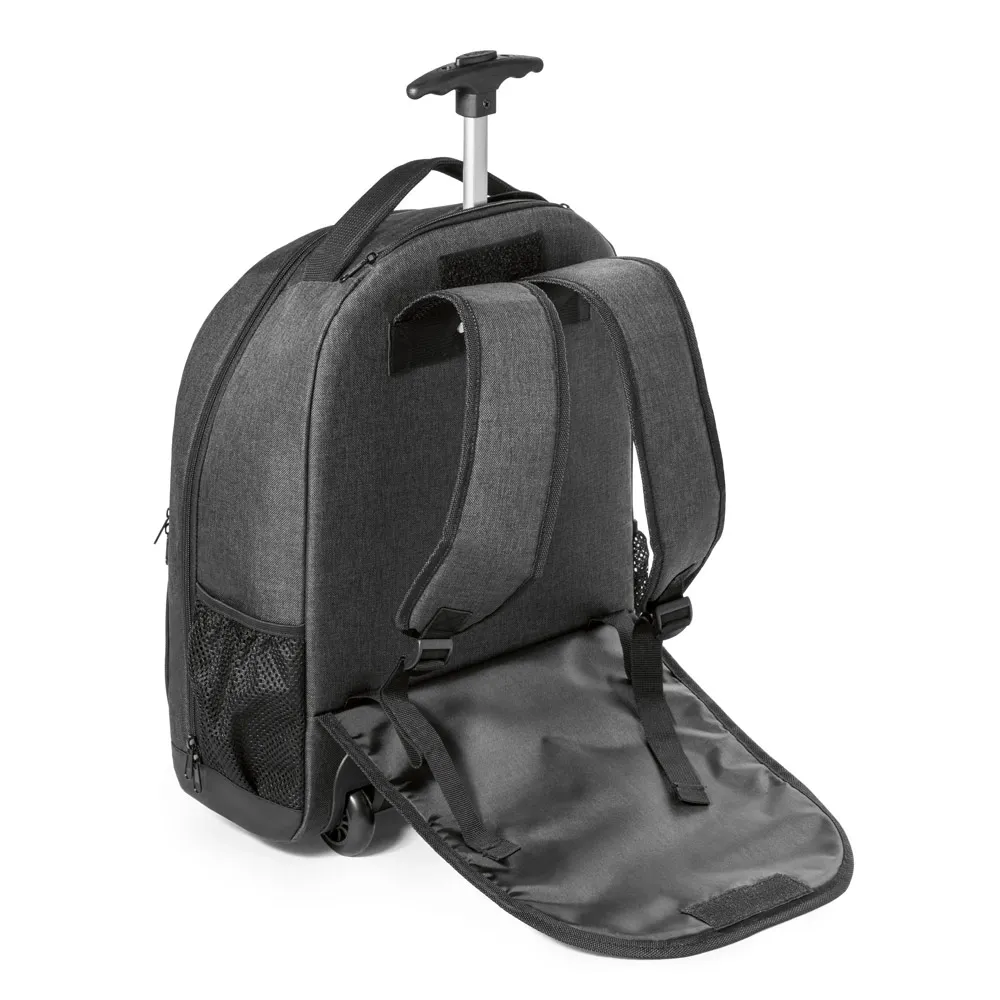 EINDHOVEN. Mochila trolley para notebook 15 6   em 600D de alta densidade e poliéster 600D impermeável 21 L