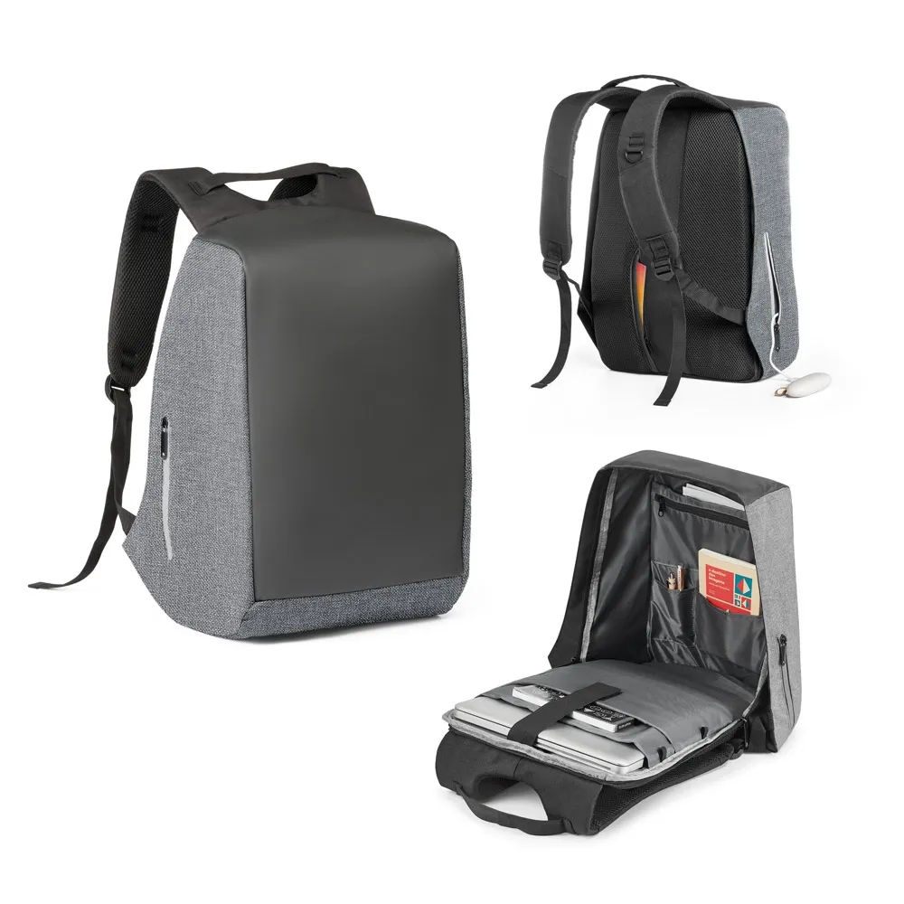 AVEIRO. Mochila para notebook 15 6   com sistema antirroubo em 900D de alta densidade e tarpaulin-92176