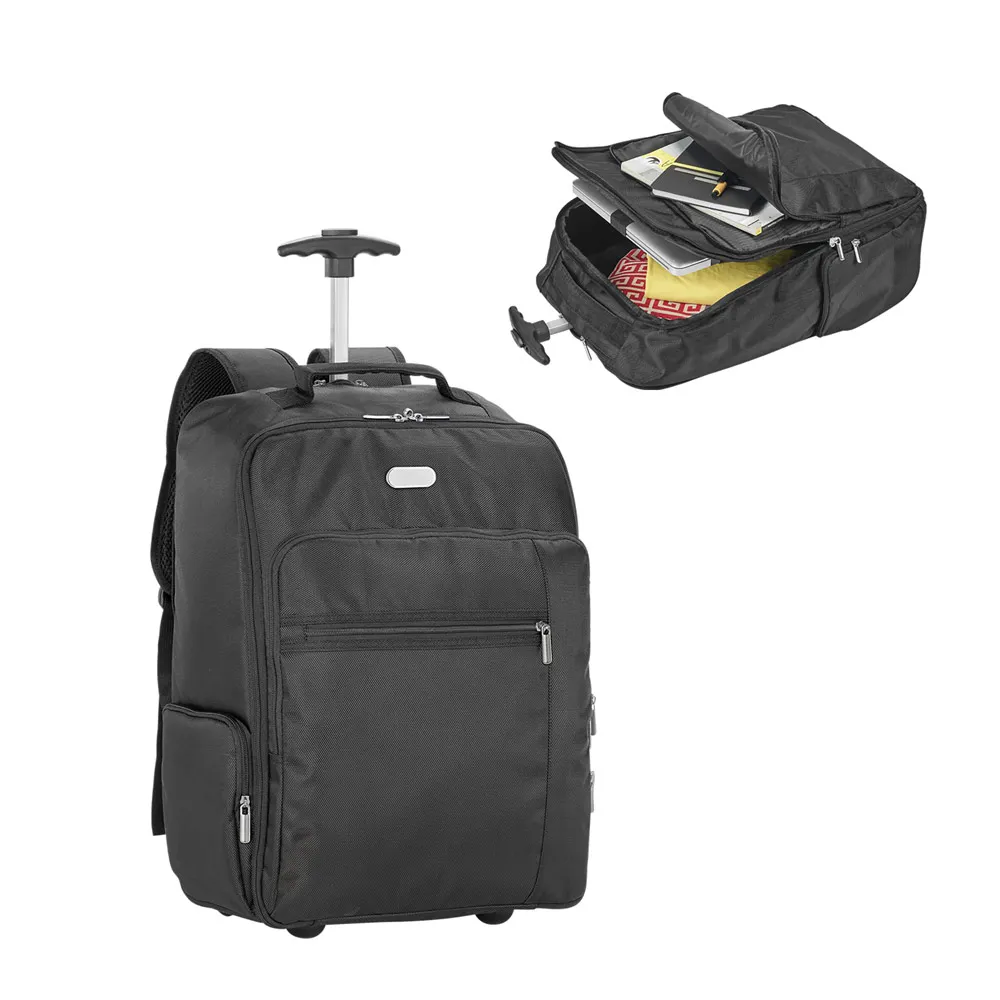 AVENIR. Mochila trolley para notebook 17 em 1680D e 300D-92177