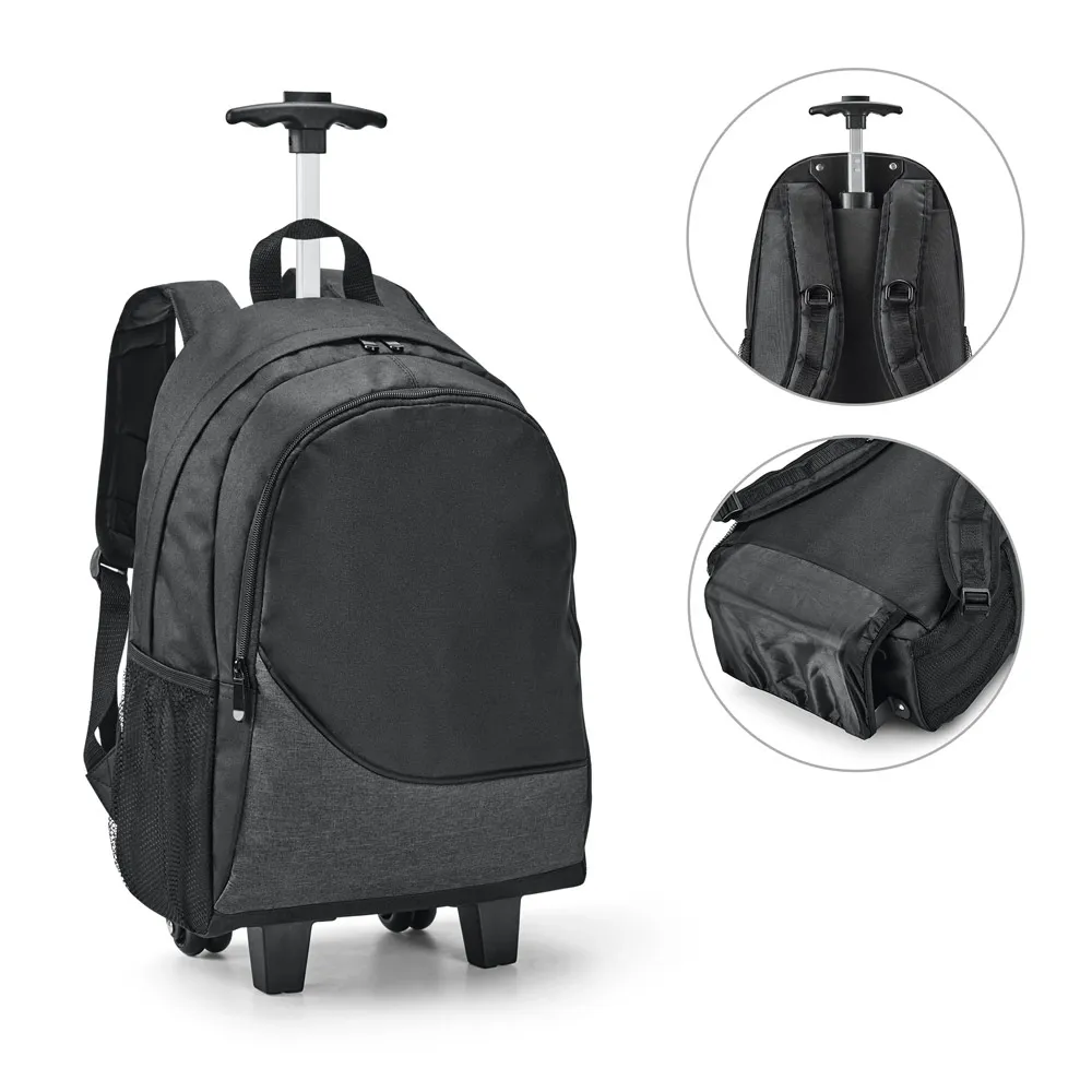 CARDIFF. Mochila trolley para notebook 15 6   em 300D-92183