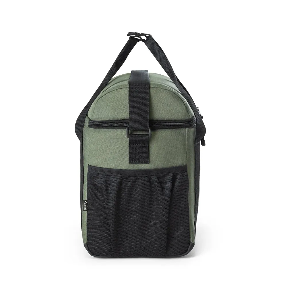 ROMA M. Cooler. Bolsa térmica almofadada 600D ripstop em poliéster reciclado com interior forrado em PEVA 11 L