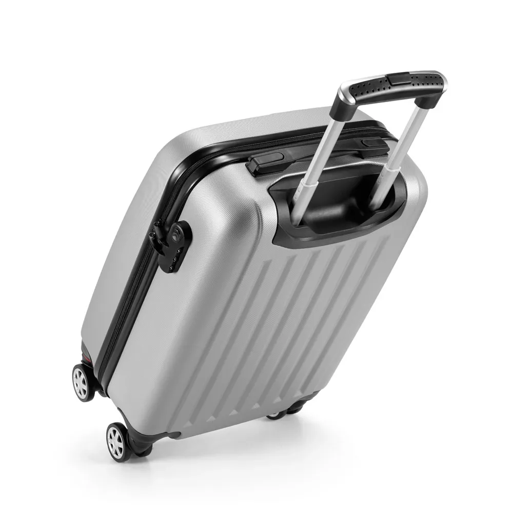 BUENOS AIRES. Mala de viagem executivo em ABS com interior forrado 37 L