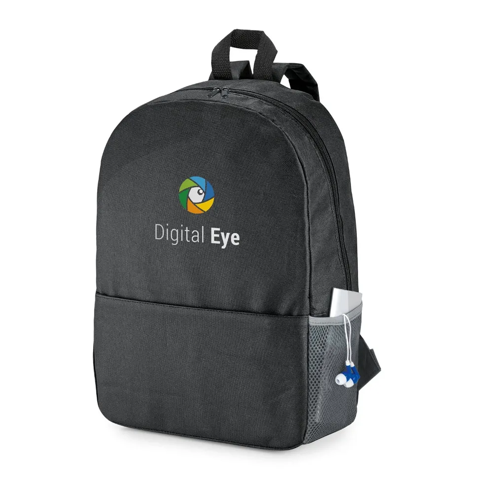 HEXA. Mochila para notebook (15 6  ) em 600D com compartimento almofadado (16 L)