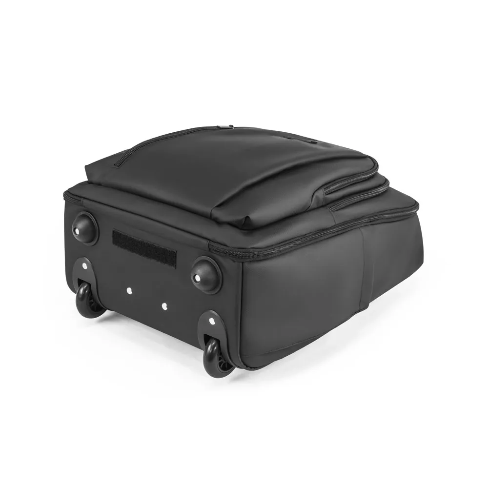 SEVILLE. Mochila trolley em 900D com revestimento resistente à água, com bolso para 17 3  28 L