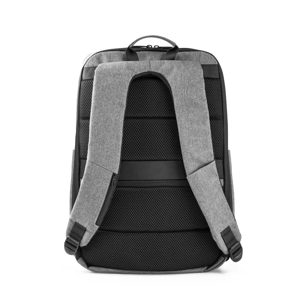 MUNIQUE. Mochila para notebook em 300D de alta densidade, com divisória para notebook 17  21 L