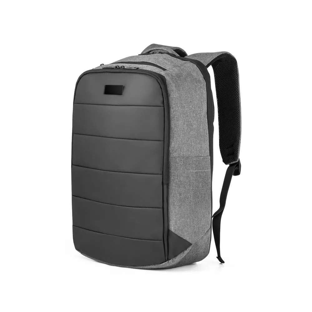 MUNIQUE. Mochila para notebook em 300D de alta densidade, com divisória para notebook 17  21 L