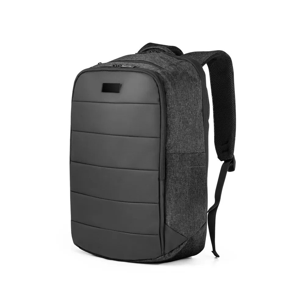 MUNIQUE. Mochila para notebook em 300D de alta densidade, com divisória para notebook 17  21 L
