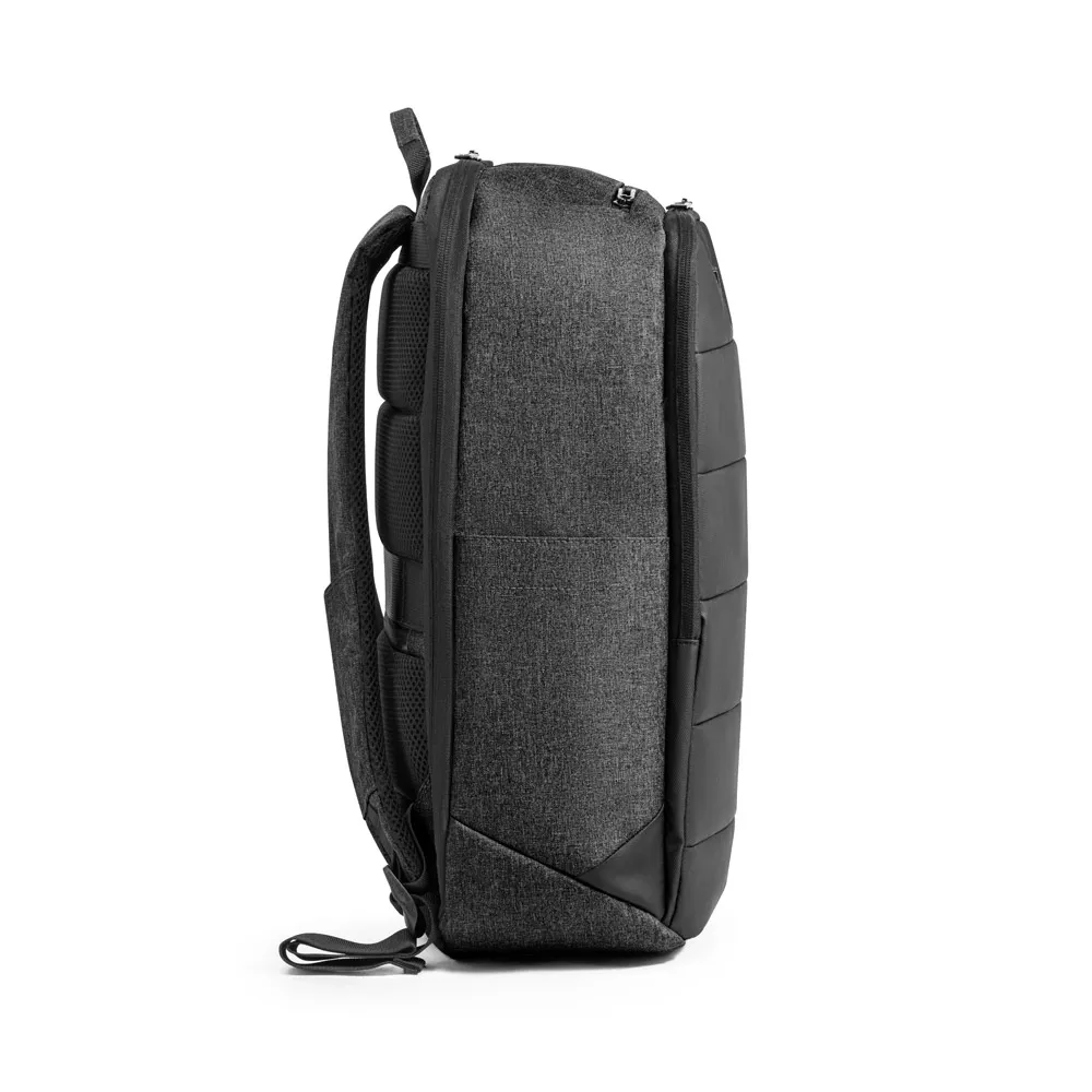 MUNIQUE. Mochila para notebook em 300D de alta densidade, com divisória para notebook 17  21 L