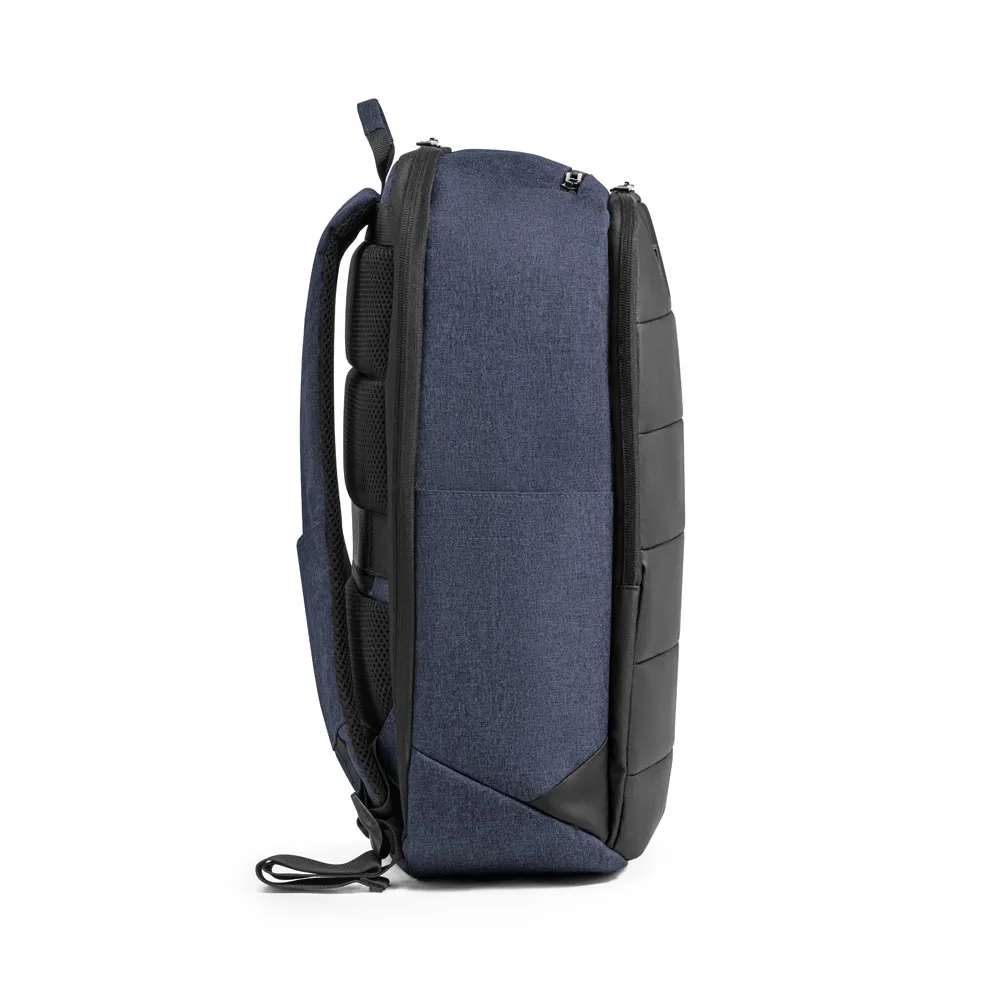 MUNIQUE. Mochila para notebook em 300D de alta densidade, com divisória para notebook 17  21 L