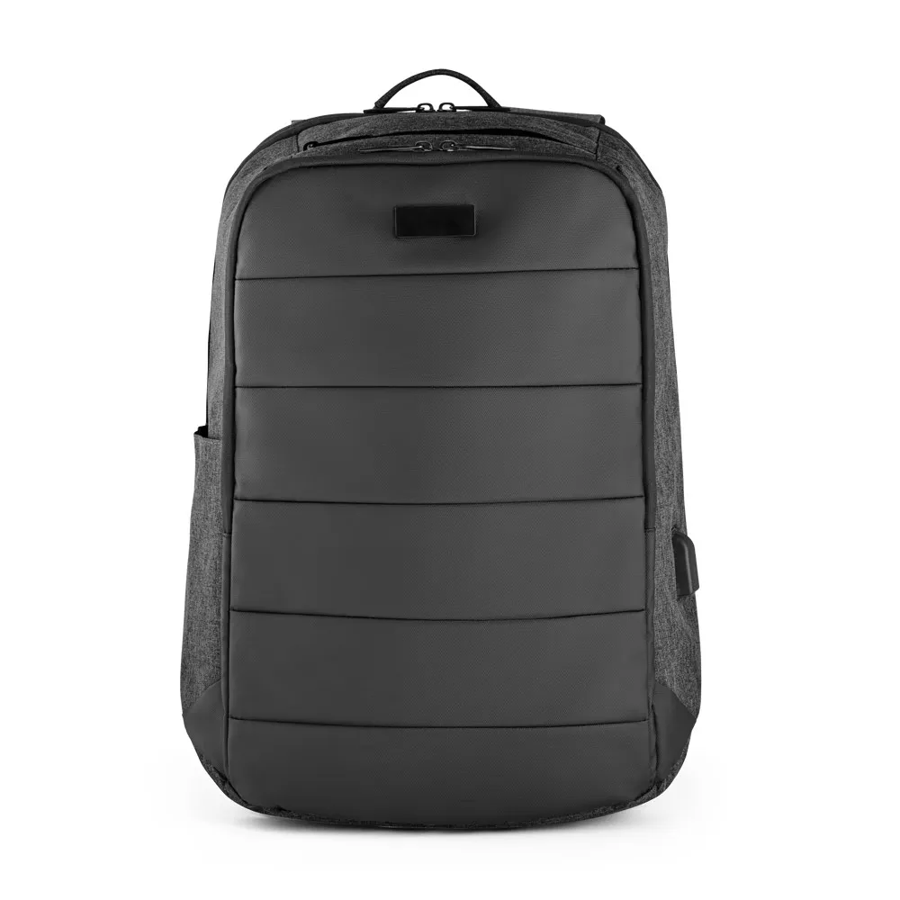 MUNIQUE. Mochila para notebook em 300D de alta densidade, com divisória para notebook 17  21 L