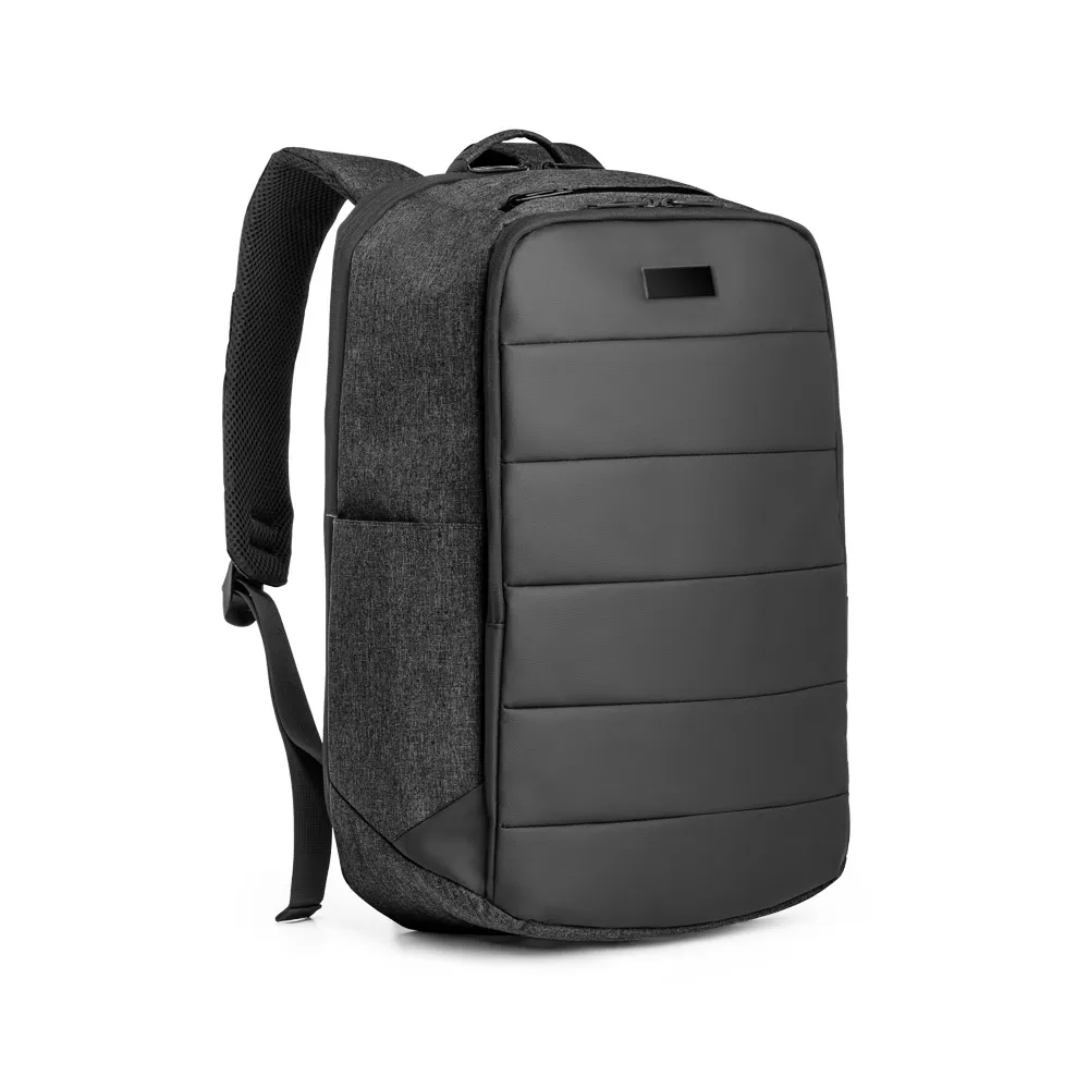 MUNIQUE. Mochila para notebook em 300D de alta densidade, com divisória para notebook 17  21 L