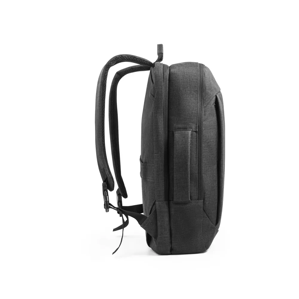 ALEXANDRIA. Mochila 2 em 1 para notebook 15 6  em 600D com 2 modos de transporte 14 L