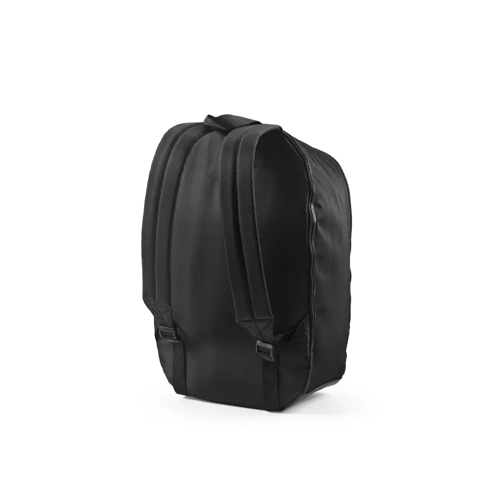 MANCHESTER NOTE. Mochila em poliéster reciclado 290T 3 sarja com compartimento para notebook 15  18 L