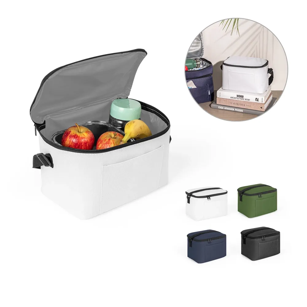 CANCUN. Cooler. Bolsa térmica em poliéster reciclado 600D com interior forrado em PEVA 7 L-92380
