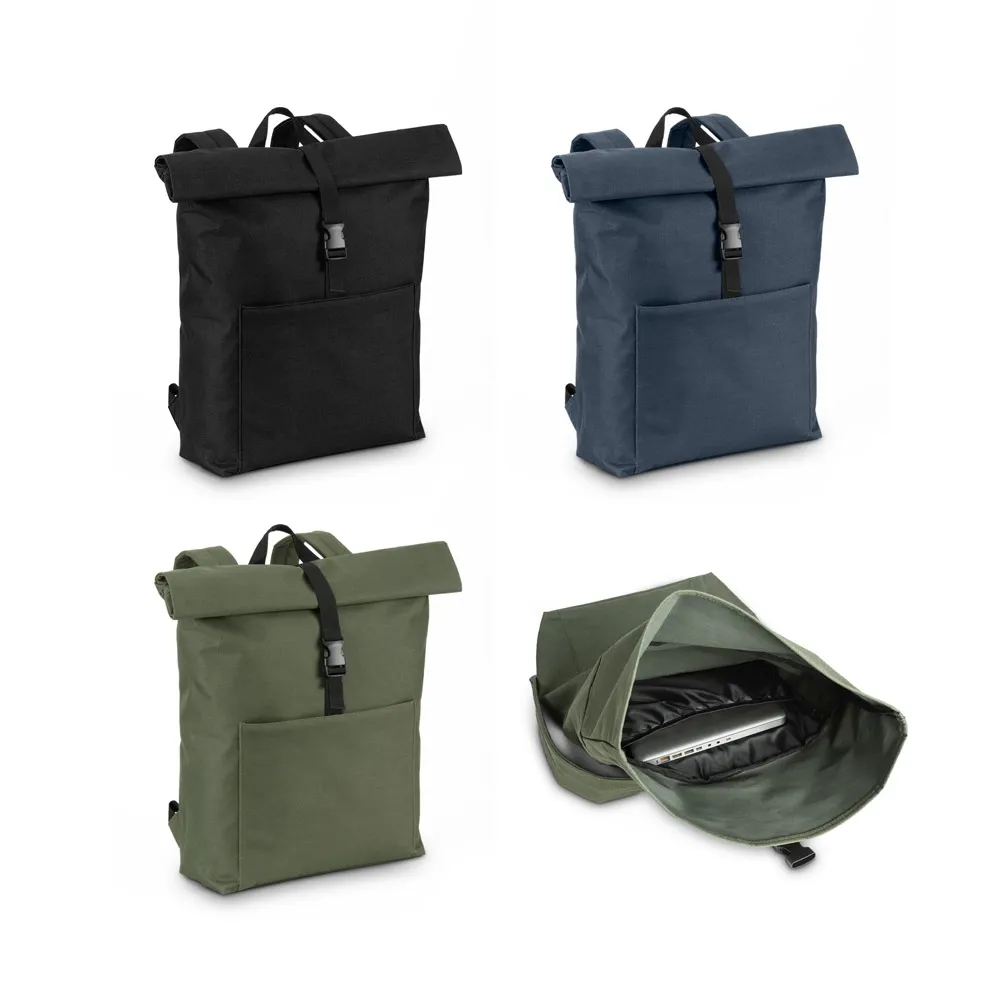 ATENAS. Mochila para computador portátil em 600D 17 3  21 L