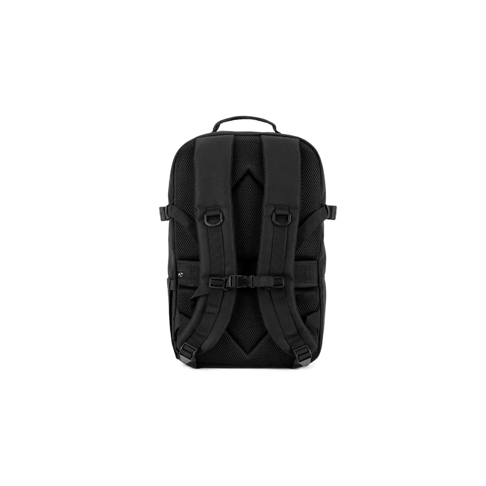 EDINBURGH BPACK. Mochila estilo militar em poliéster reciclado 600D, de alta densidade, com bolso para notebook 17 3  21 L