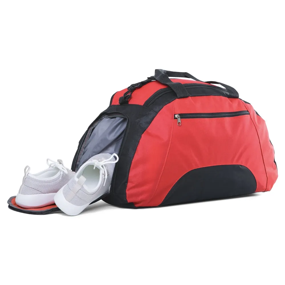 FIT. Bolsa esportiva em 600D com fundo em placa semi-rígida 30 L