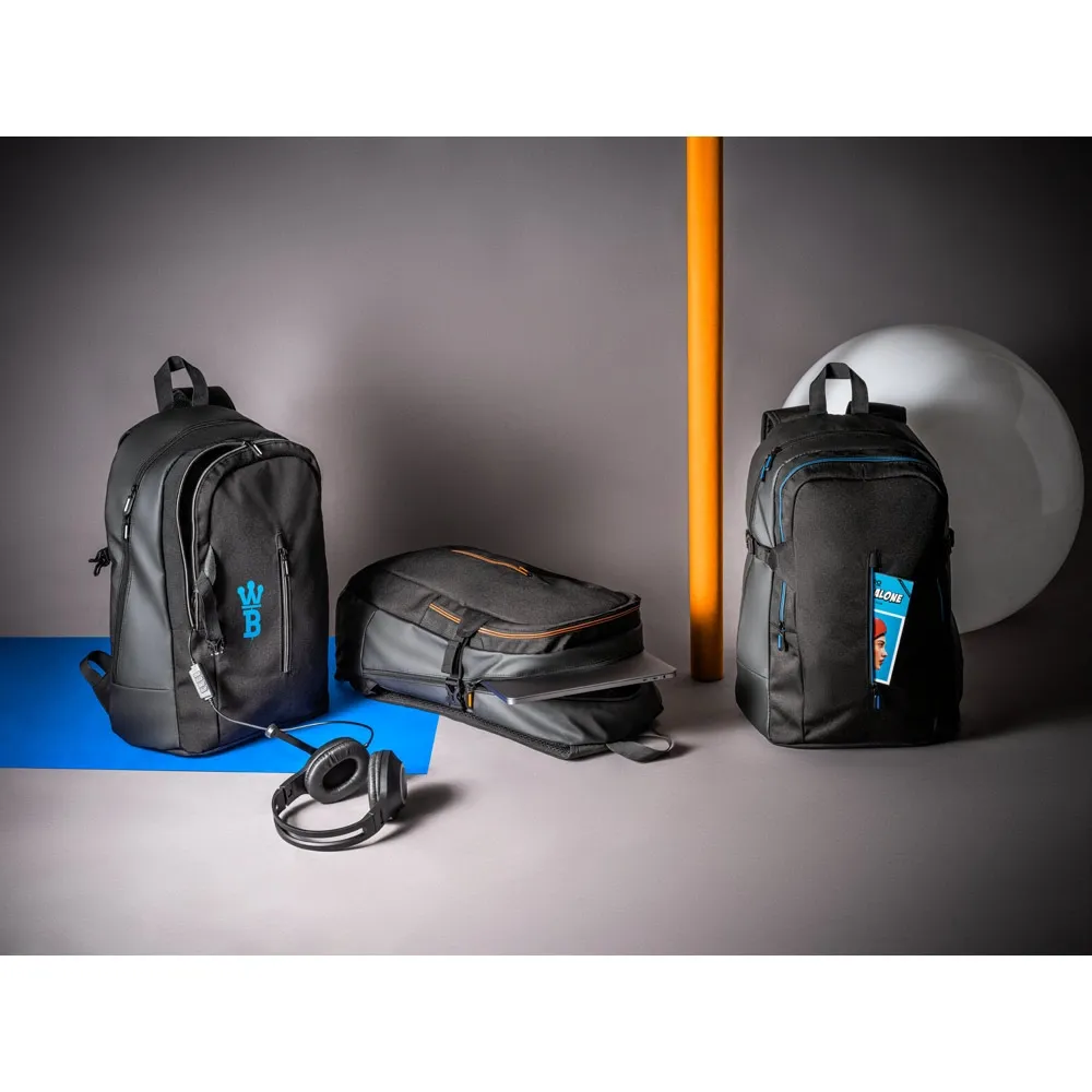 DERBY. Mochila para notebook 15 6  em 900D e c. sintético