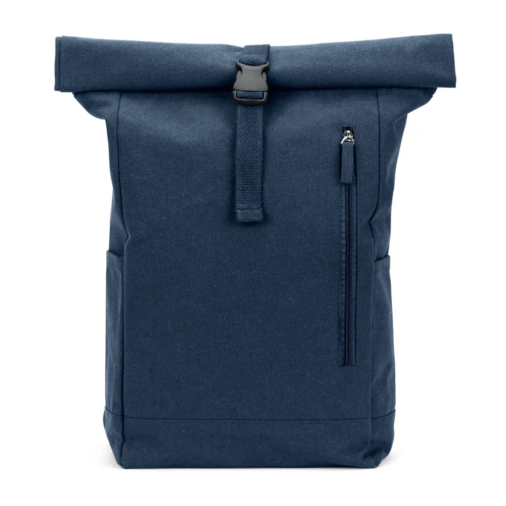 SAINT. Mochila  roll top  em algodão reciclado e poliéster reciclado (380 g/m²)