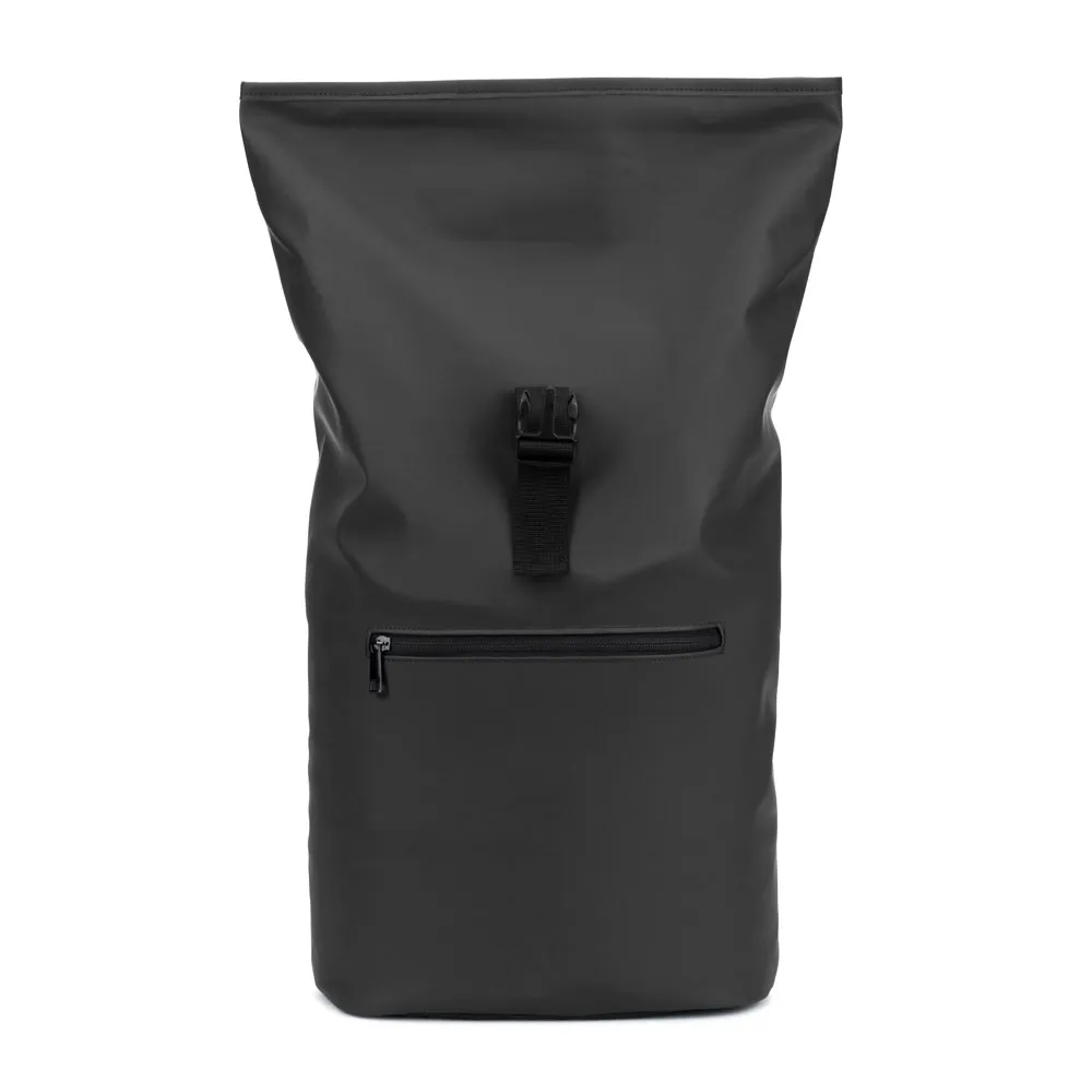 PORTLAND. Mochila  roll top  em PU com bolso para notebook (16 )