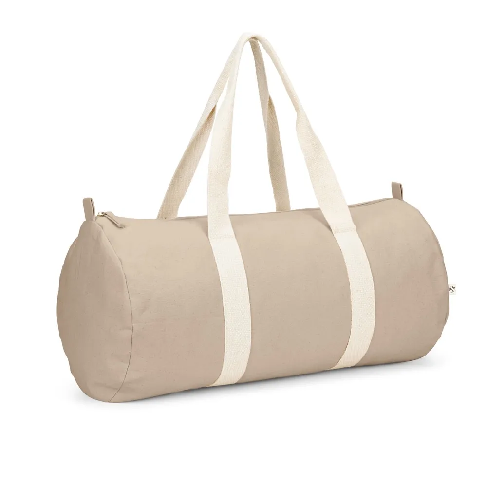 SAINT SPORT. Bolsa esportiva em algodão reciclado e poliéster reciclado (380 g/m² )