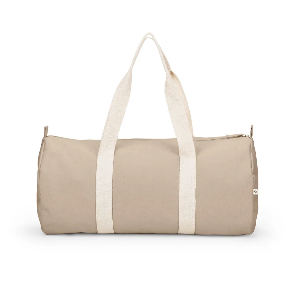SAINT SPORT. Bolsa esportiva em algodão reciclado e poliéster reciclado (380 g/m² )