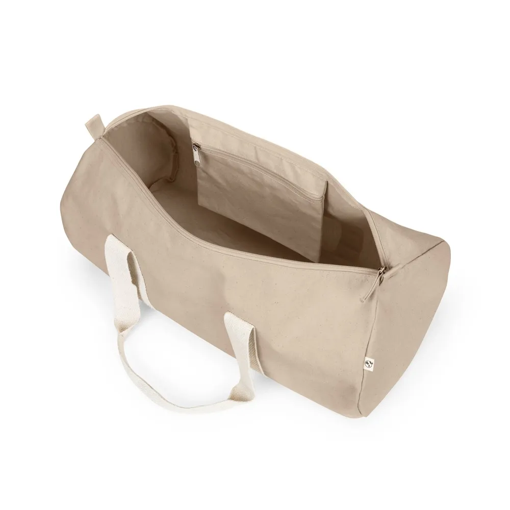 SAINT SPORT. Bolsa esportiva em algodão reciclado e poliéster reciclado (380 g/m² )