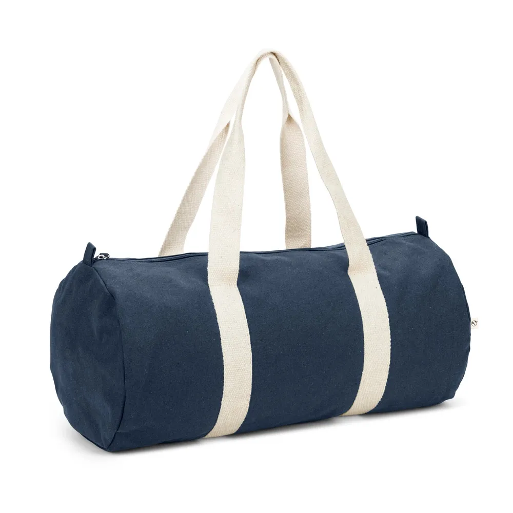 SAINT SPORT. Bolsa esportiva em algodão reciclado e poliéster reciclado (380 g/m² )