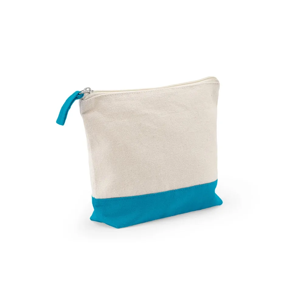 DAPHNE. Necessaire de cosméticos 100% algodão (340 g/m²) bicolor