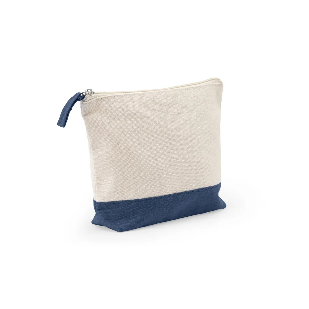 DAPHNE. Necessaire de cosméticos 100% algodão (340 g/m²) bicolor