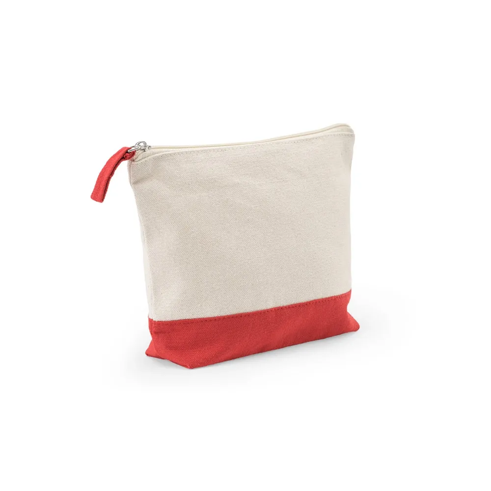 DAPHNE. Necessaire de cosméticos 100% algodão (340 g/m²) bicolor